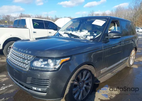 2017 Land Rover Range Rover Hse from USA, damaged, VIN SALGS2FV1HA372100